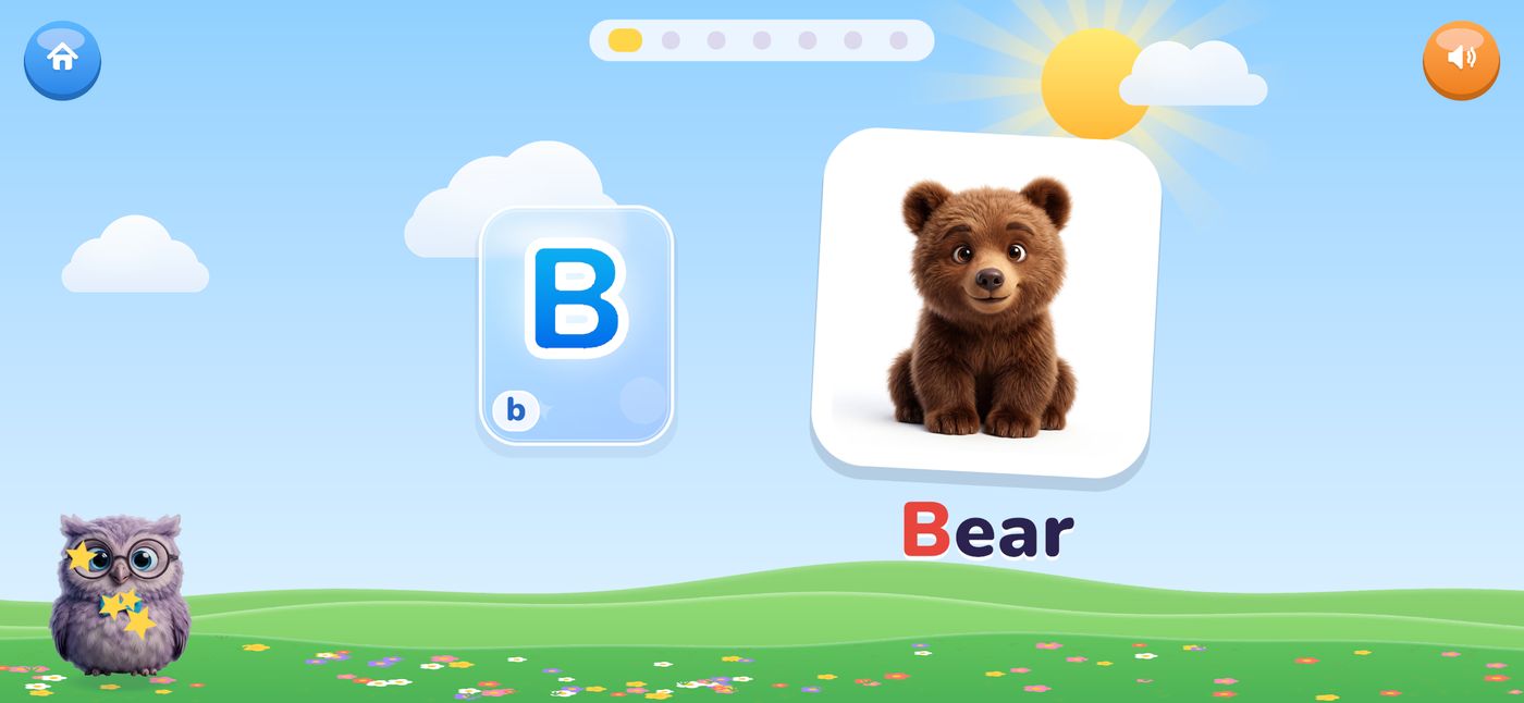 The letter and its word