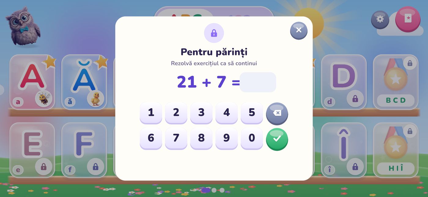 Verificarea pentru adulți